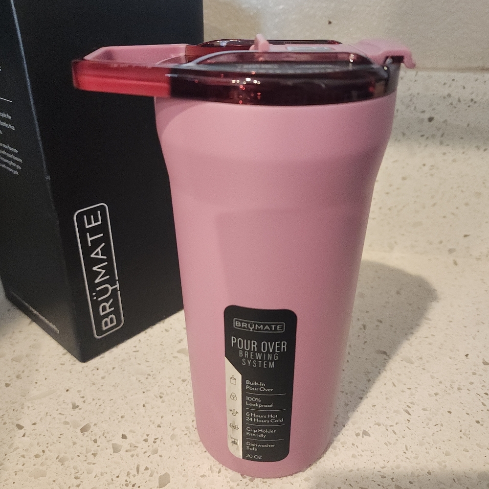BrüMate Pour Over Brewing System Pink